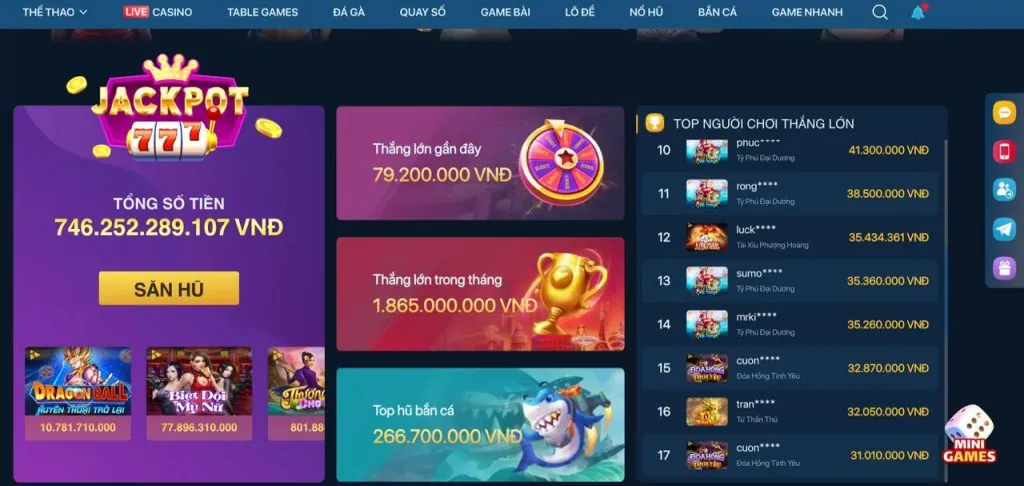 Đấu trường đá gà đa dạng